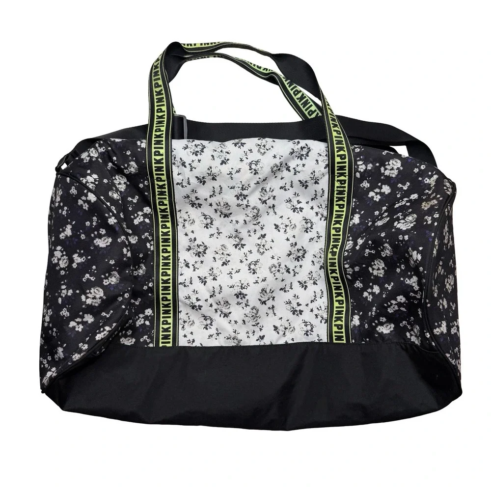 Victoria's‎ Secrets Pink floral weekend travel duffel bag